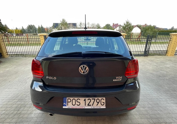 Volkswagen Polo cena 36000 przebieg: 163500, rok produkcji 2017 z Przedecz małe 211